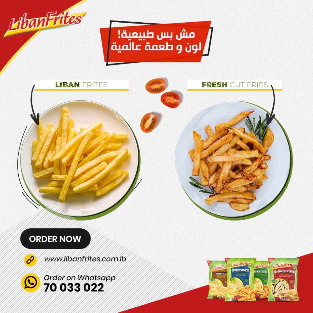 Social Media Post Liban Frites Client