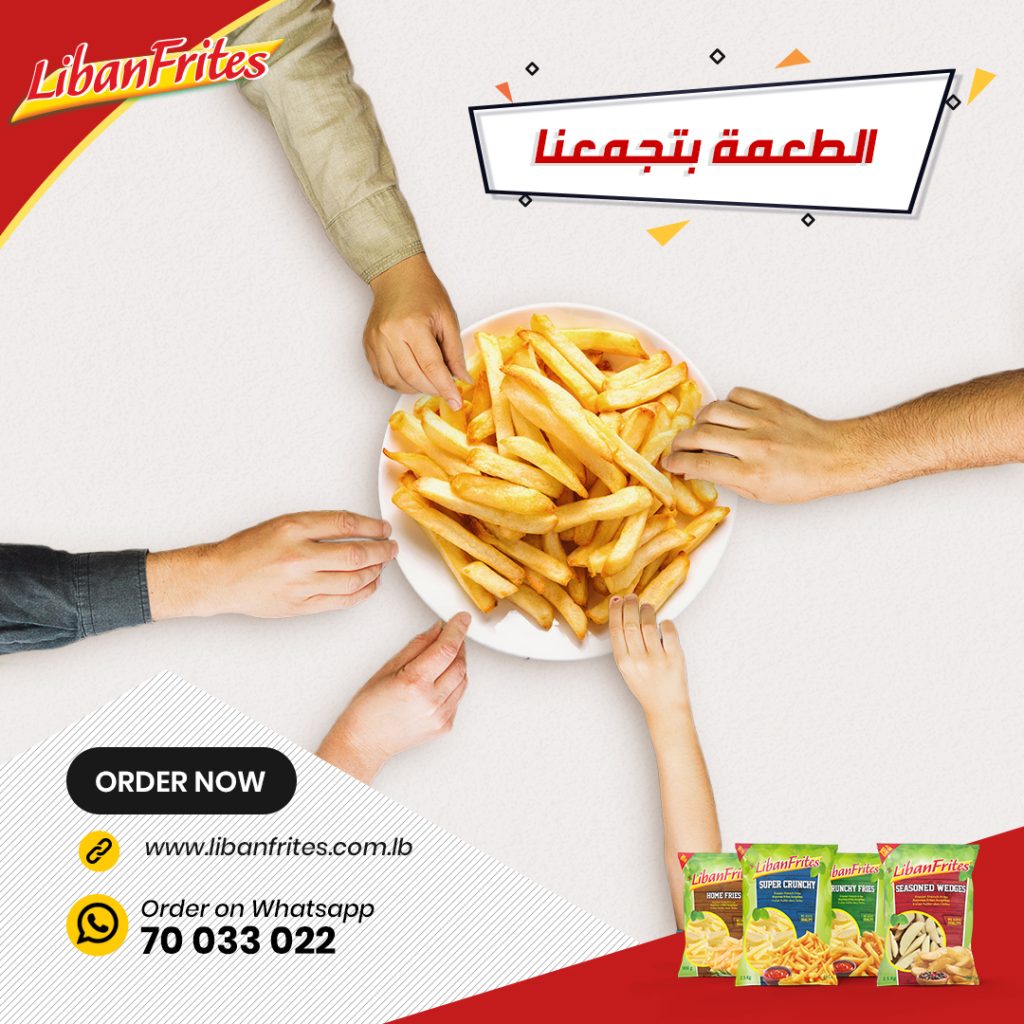 Social Media Post Liban Frites Client